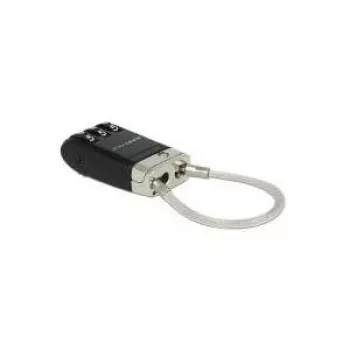 USB-Schloss Kabel Schloss Schwarz Navilock 20647