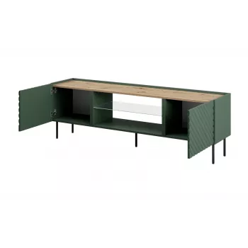 EF ONDA RTV-Schrank 180.5x40xH58.39 grün (stehend oder wandmontiert)