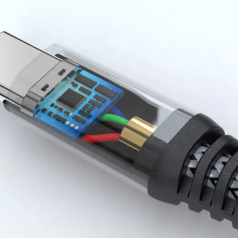 4smarts PremiumCord - USB-Kabel - USB-C (M) auf USB-C (M) - USB 2.0 - 20 V - 5 A - 1,5 m - USB-Stromversorgung (100 W) - Schwarz