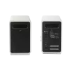 Edifier Desktop Aktivmonitor mit GaN-Ladegerät | QR65 | 70 W | Bluetooth | Weiß | Kabellose Verbindung