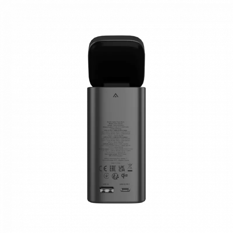 CANYON Qi2 magnetische Powerbank OnPower 150 15000mAh Aluminium Dunkelgrau