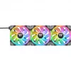 Thermaltake SWAFAN EX12 ARGB 120mm Reverse Blade 3er-Pack - Schwarz