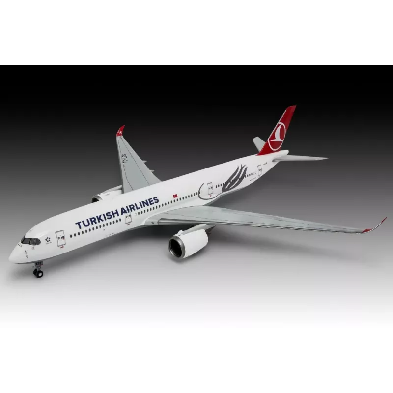 Plastikmodellflugzeug REVELL Airbus A350-900 Turkish Airlines 1/144 Maßstab