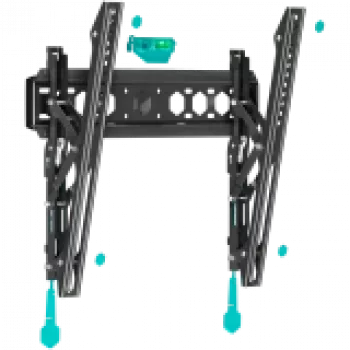 TV-Wandhalterung ONKRON TM5-B für 32–70 Zoll Bildschirme, neigbar, 60 kg Tragfähigkeit, VESA 75x75–400x400, schwarz