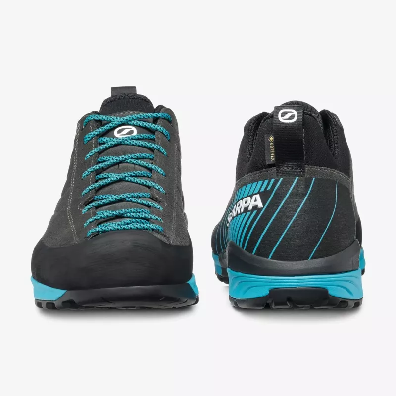 Scarpa Mescalito GTX Schuhe - Shark/Azure 41.5