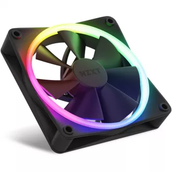 NZXT F120 RGB 120mm ARGB Gehäuselüfter Dreierpack - Schwarz