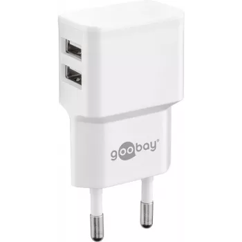 Goobay 44952 Ladegerät für Mobilgeräte Innen Weiß (44952)