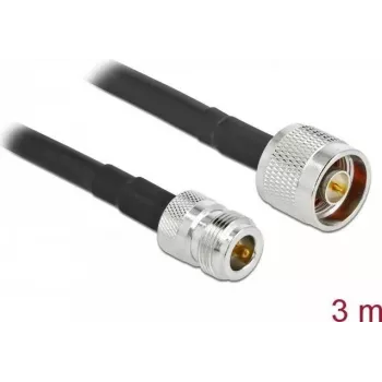 Antennenkabel N-Stecker auf N-Buchse DeLOCK 90457