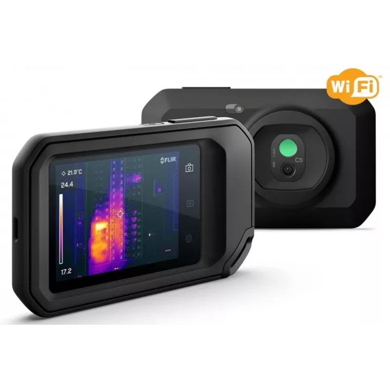 FLIR C-5 Wärmebildkamera Schwarz Eingebautes Display 160 x 120 Pixel