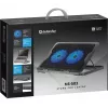 Notebook-Kühlpad DEFENDER NS-503 für Laptops bis 43,2 cm (17 Zoll), 2 Lüfter, USB-betrieben, schwarz