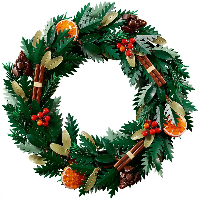 LEGO 10340 Icons Weihnachtskranz Bauspielzeug