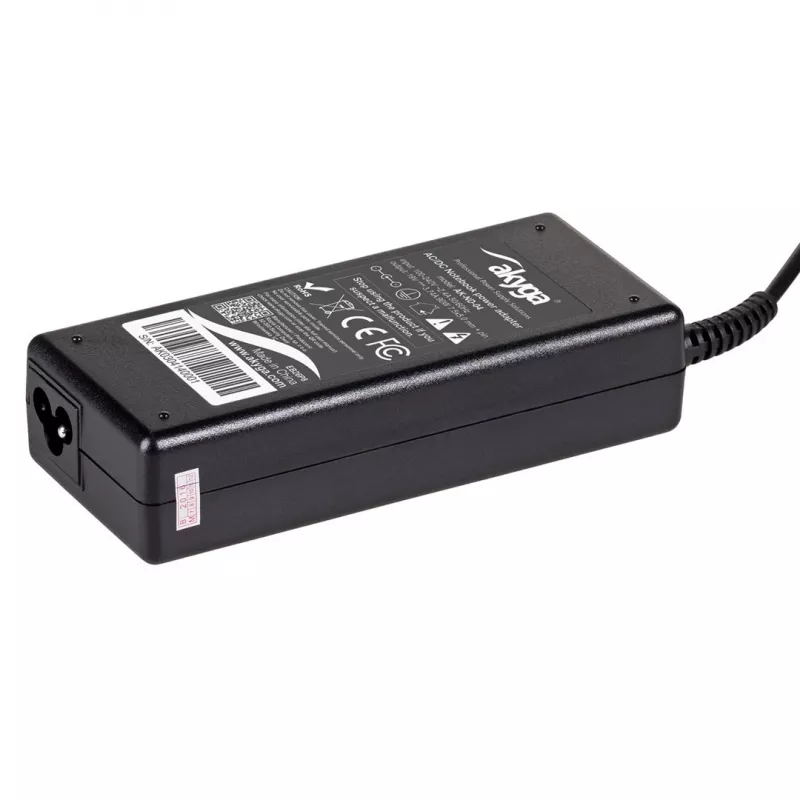 Netzteil/Inverter Akyga AK-ND-04 für Laptops, für den Innenbereich 90 W, Eingang 100–250 V, schwarz