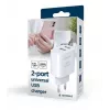 Ladegerät Gembird TA-UC-2A12-01 Indoor AC 2.4A 2 USB Weiß