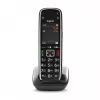 Gigaset E720 Analog/DECT Telefon mit Rufnummernanzeige Schwarz