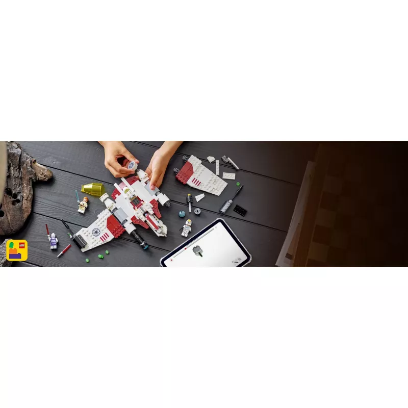LEGO Star Wars V-19 Torrent Fighter 75432 Bauset — 567 Teile, 3 Minifiguren, Ausstellungs- und Spielmodell