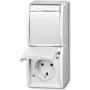 Busch Jaeger 20-02 EWN-54 Steckdose CEE 7/3 Weiß (2084-0-0714)