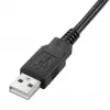 Kopfhörer MEDIA-TECH MT3573 kabelgebunden binaural faltbar mit Bügelmikrofon, 1,9-m-Kabel, USB, Schwarz