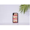 Smartphone-Hülle iKins für iPhone XS / iPhone XS Max Short Cake Schwarz Schutzhülle