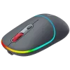 Canyon MW-22 2in1 RGB kabellose Maus - Grau - Bluetooth/RF - 1.600 dpi - wiederaufladbar
