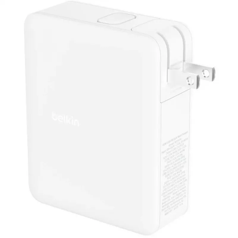 Wandladegerät 140W 4 Ports (3xC 1xA) UK, EU, US Stecker weiß