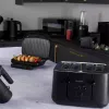 Salter EK5565MBLKFVDE Kuro 4-Scheiben-Toaster