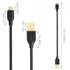 CB-MD1 Black Quick Cable Quick Charge Micro USB-USB | 1m | 5A | 480 Mbps