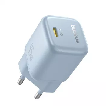 Ladegerät Baseus PicoGo GaN 45W EU-Stecker Blau