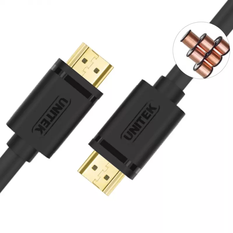 UNITEK Y-C138M HDMI-Kabel 2 m HDMI Typ A (Standard) Schwarz