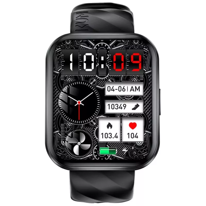 Smartwatch Kumi KU6 META schwarz (schwarz)
