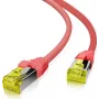 Patchkabel helos Ultra Flex S/FTP Cat6a TPE, rot, 5,0 m