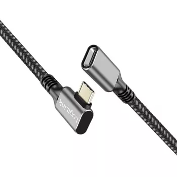 USB 3.2 Gen2 Type-C auf USB-C Buchse, PD, AV, 0,5 m