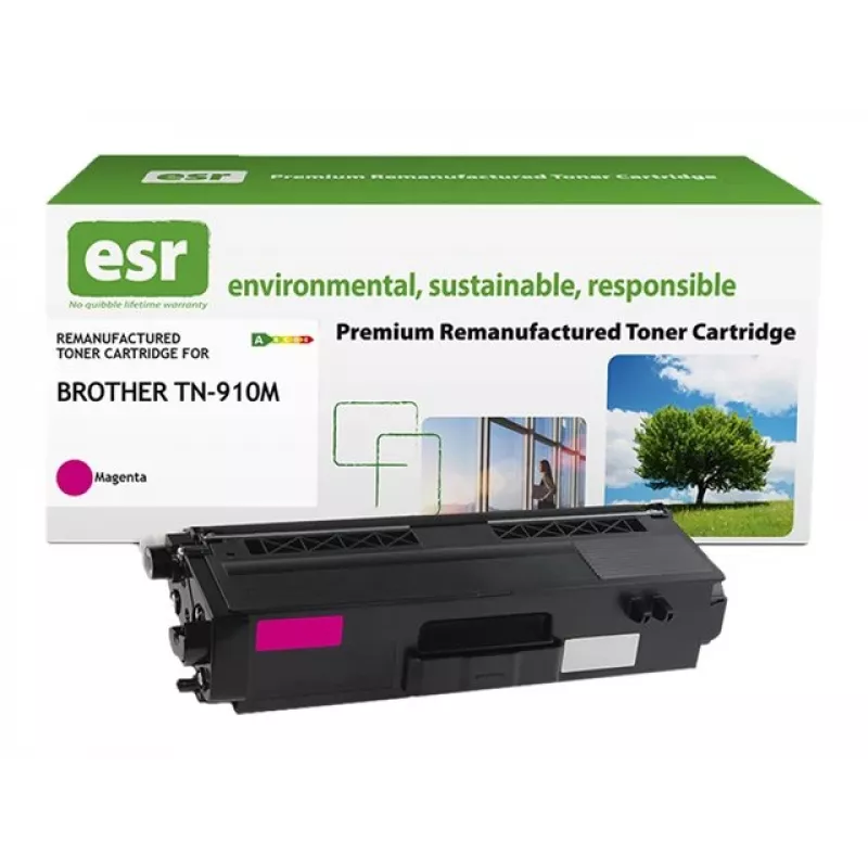 ESR Tonerpatrone kompatibel mit Brother TN-910M Magenta wiederaufbereitet 9.000 Seiten