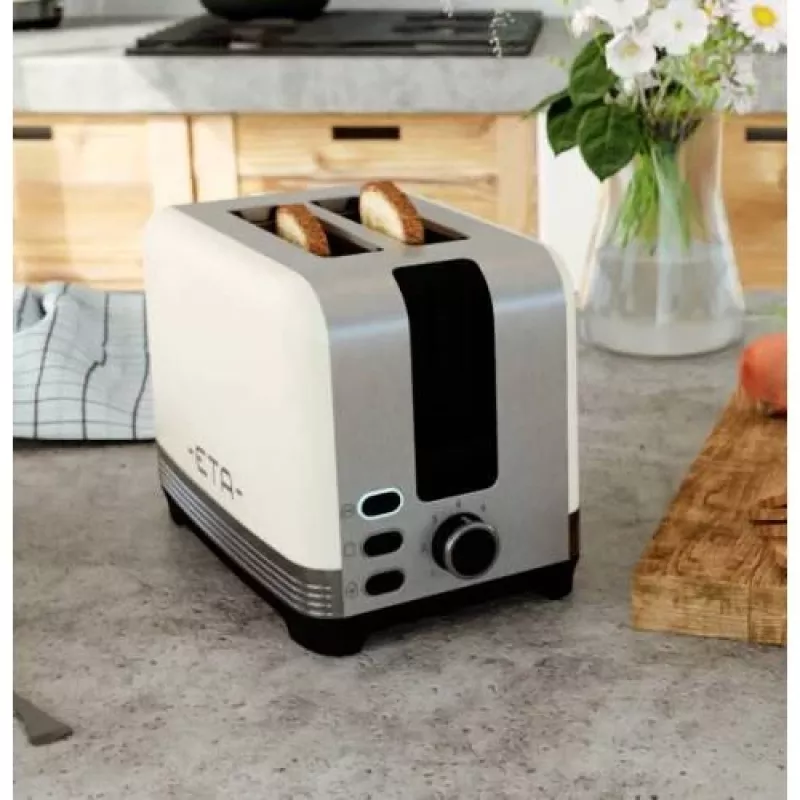 ETA | Storio Toaster | ETA916690040 | Leistung 930 W | Gehäusematerial Edelstahl | Beige
