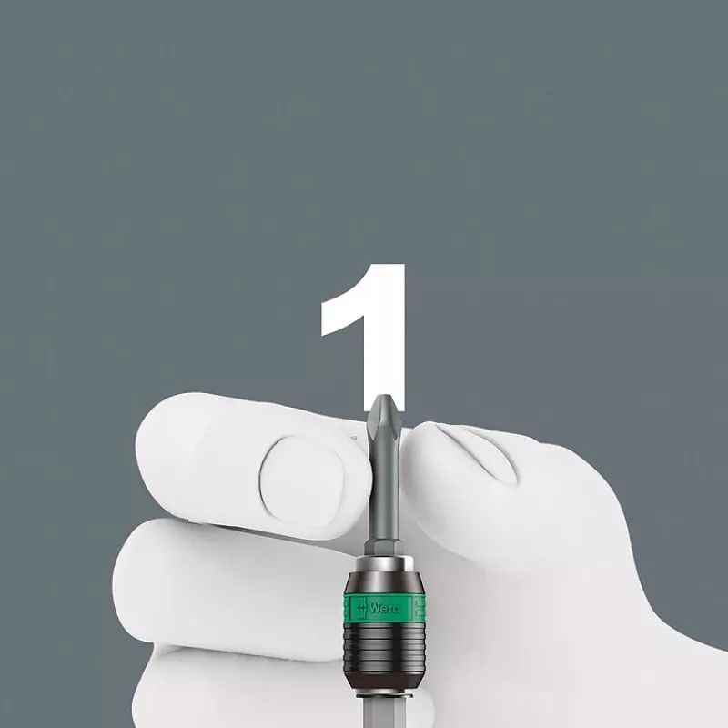 Multi-bit screwdriver Wera Kraftform Kompakt Pistol RA-R 1 7 pcs