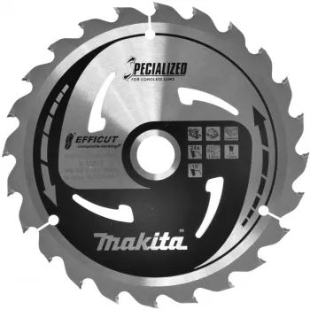 Makita E-12217 Efficut Kreissägeblatt, 165 mm, 24 Zähne