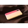 Smartphone-Hülle man and wood für iPhone X/XS — pink pie white