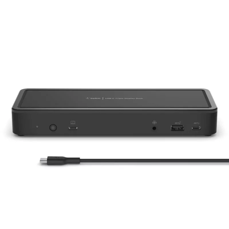 Belkin INC003VFBK Laptop-Dockingstation/Port-Replikator Docking USB 3.2 Gen 2 (3.1 Gen 2) Typ-C Schwarz