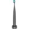 Kabellose Zahnbürste, Grau, 3 Bürstenköpfe, 1400mAh, Funktionen: Sanft, Reinigen, Massage, Weiß, Sweep