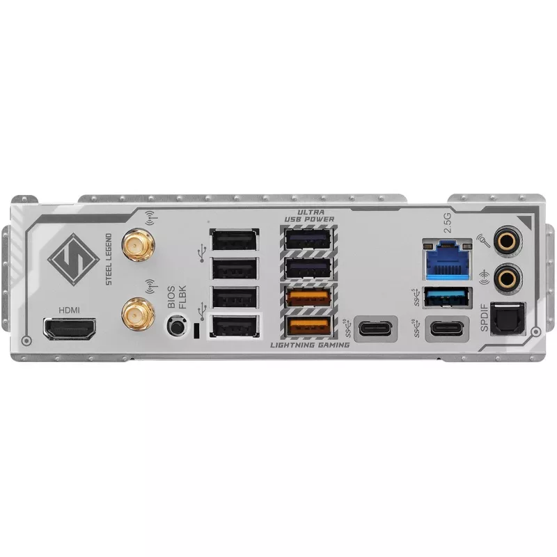 Mainboard ASROCK B850 Steel Legend WiFi ATX — AMD B850, Socket AM5, DDR5, 4x DIMM, 4x M.2, Wi‑Fi 7, 2.5Gb LAN