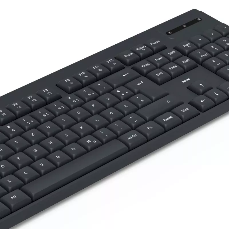 Tastatur- und Maus-Set WKM-100 schwarz