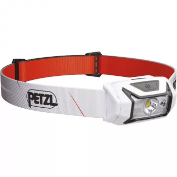 Stirnlampe Petzl TIKKA CORE 450 lm weiß — Wiederaufladbare Stirnlampe, kompakte freihändige Beleuchtung
