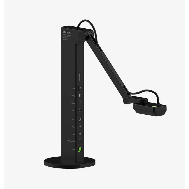 Dokumentenkamera IPEVO VZ‑R ULTRA (13 MP, 25,4 / 3,06 mm CMOS, USB‑C, HDMI, Schwarz)