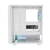 PC-Gehäuse MODECOM BREEZE ARGB Flow MIDI Schwarz — ATX, 3x140mm Front + 1x140mm Rückseite, gehärtetes Glas, USB-C