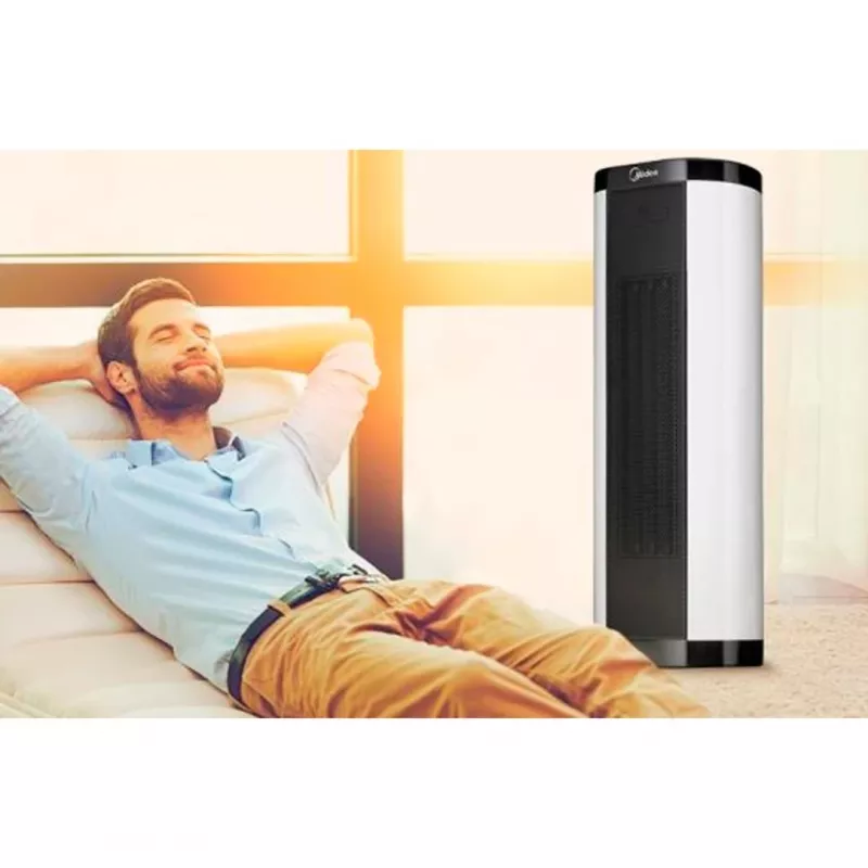 Heizlüfter Midea NTH20-17BR (weiß/schwarz, 2000 Watt)