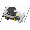 Bricks Armed Forces SAAB Jas 39 Gripen E 480 Bausteine