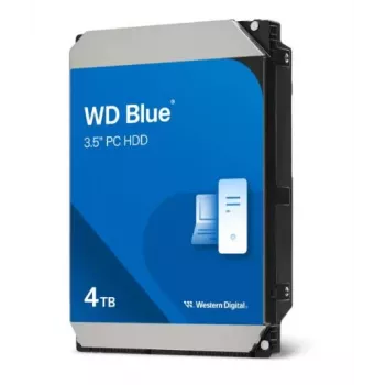 Interne 3,5 Zoll HDD Western Digital WD Blue 4 TB 5400 U/min 128 MB SATA III