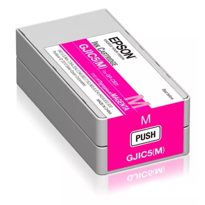 Epson GJIC5(M): Tintenpatrone für ColorWorks C831 (Magenta) (Mindestbestellmenge = 10)