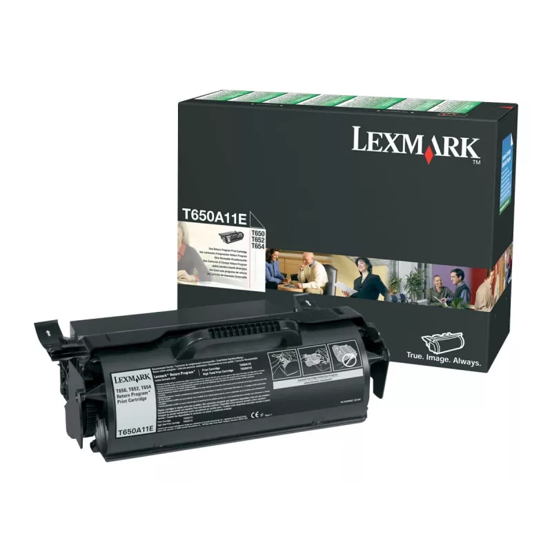 Toner Lexmark T650A11E Kassette 10000 Seiten Schwarz