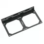 Barrow 240 mm Radiatorhalterung - Schwarz