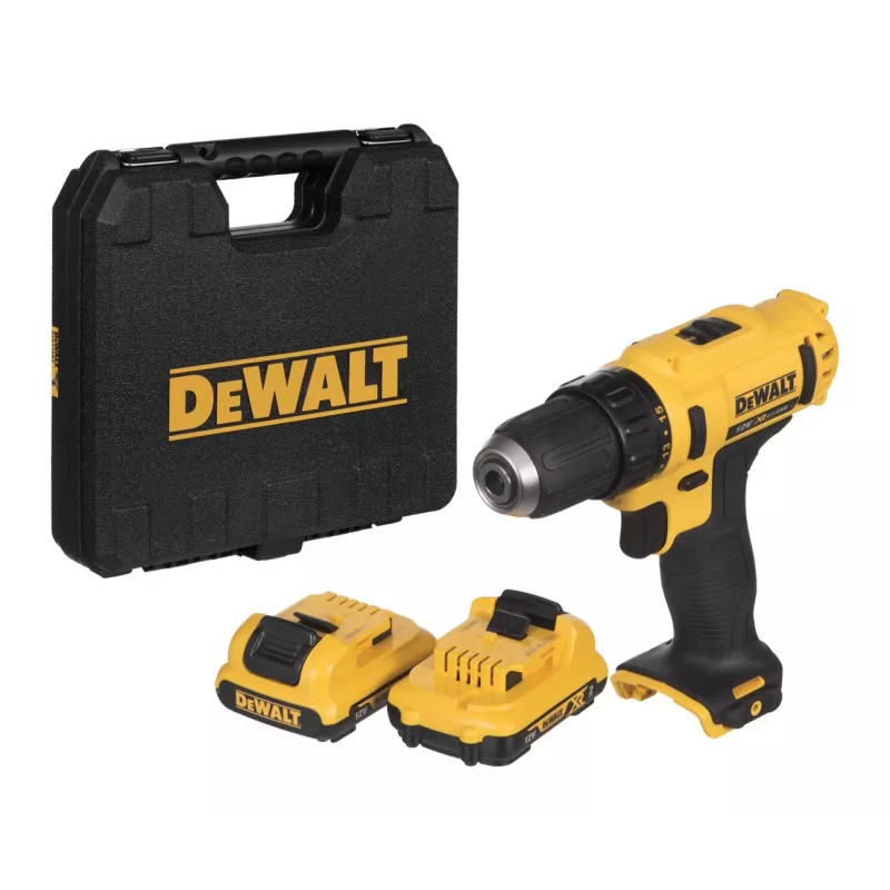 DeWALT DCD Schlüsselloser 10,8V Akku-Bohrschrauber Li-Ion, Eurostecker